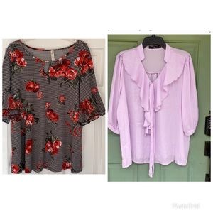 2 item women’s shirt bundle